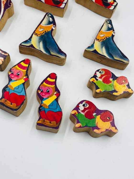 Image 1 of Caja de juguetes de madera para niños