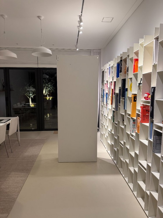 Image 1 of MDF Italia – Random Bookcase (Matt Lacquered White X042)