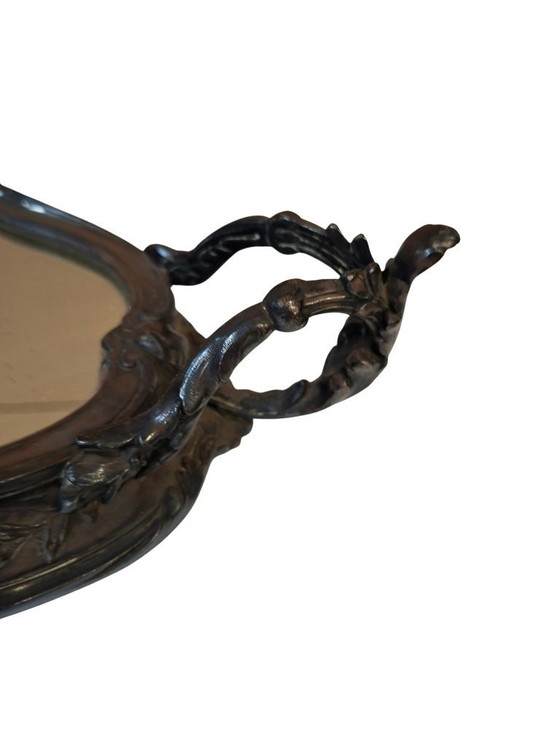 Image 1 of Antikes Tischmittelstück mit Spiegel „Surtout de Table“ im Stil Louis XV, Frankreich, Anfang des 20. Jahrhunderts