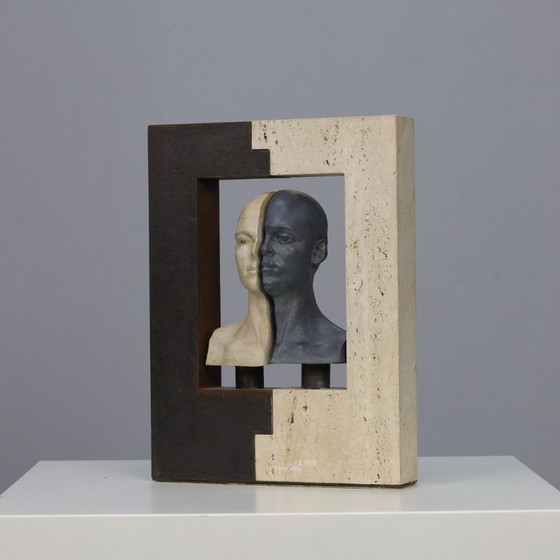 Image 1 of Sculpture "Deux = Un" de Josep Bofill, 1995