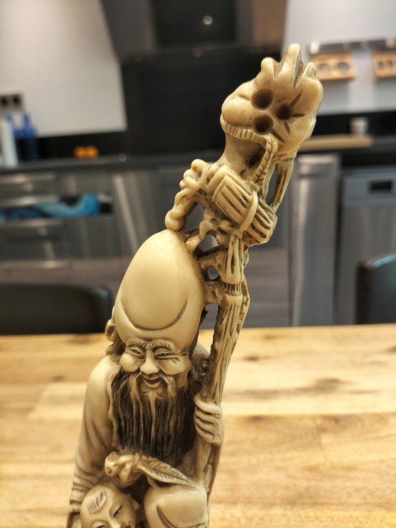 Image 1 of Prächtige asiatische Statuette