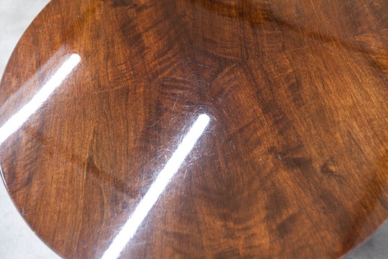 Image 1 of Tripod coffee table, 1960s, varnished mahogany