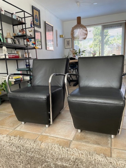 2x Koinor type Jan fauteuils