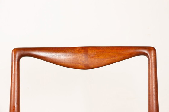 Image 1 of Paar dänische Teak- und Skai-Stühle von Lyngfeldt Larsen für Soren Willadsen Mobelfabrik, 1960.