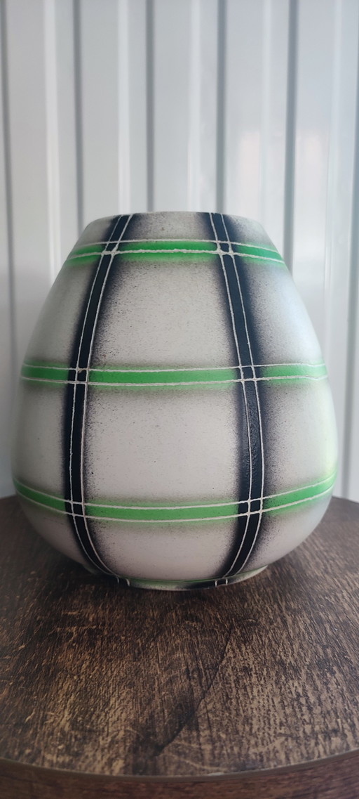 Vase Fayencerie Saint Clément Frankreich