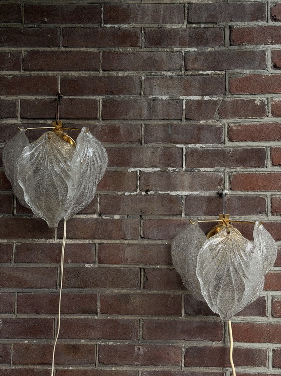 Novaresi Murano Wall Lamps Set of 2 – Wall lights, Metal, Murano Glass (photo 7 of 15)