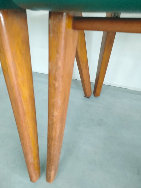 Set di 4 sedie da pranzo industriali stile Bauhaus – Legno (photo 10 of 13)