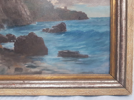 George Hoesslin, Cove, Oil on Canvas, 1890s-1910s – Paintings & Drawings (photo 7 of 10)