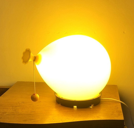 Image 1 of Lampada vintage "Ballon" – Yves Christin – Bilumen – 1975 – Design iconico degli anni '70