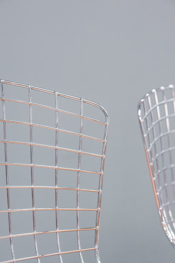 Image 1 of Bertoia bijzettafelstoel, 4x