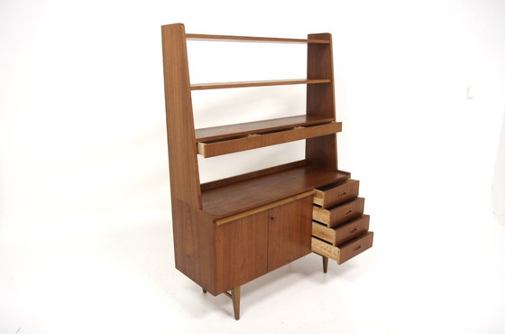 Image 1 of Skandinavischer Sekretär aus Teakholz, Schweden, 1960