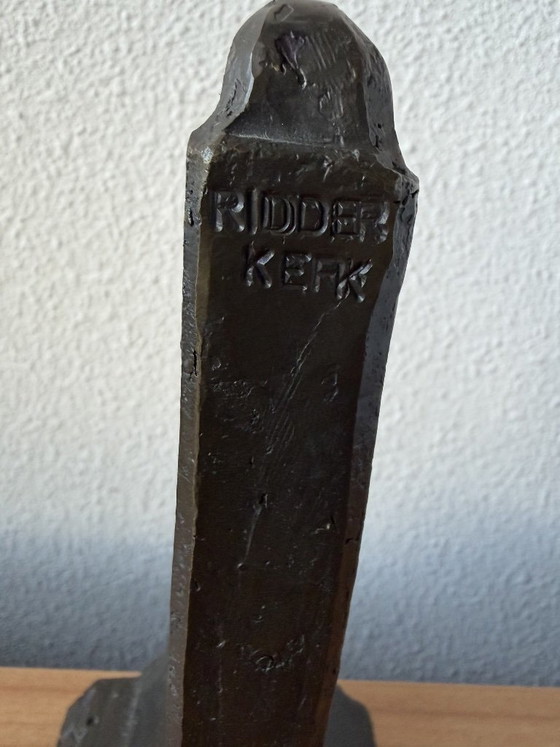 Scultura in bronzo Jaap Hartman-Ridderkerk Ijsselmonde-1716-1992 – Sculture (photo 3 of 7)