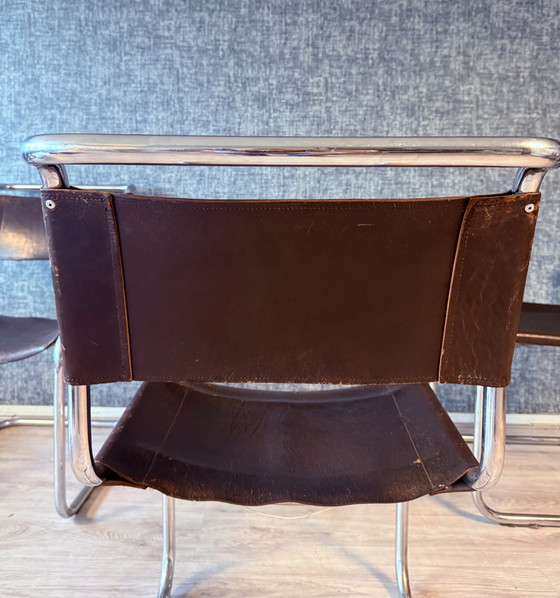 Image 1 of 3 Vintage Mart Stam S 33 Cantilever Chairs for Thonet