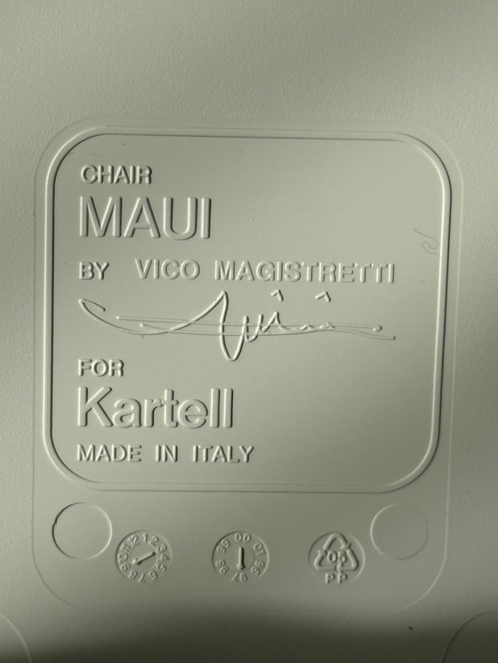 Image 1 of Chaise Maui Jim de 1998 « fabriquée en Italie »