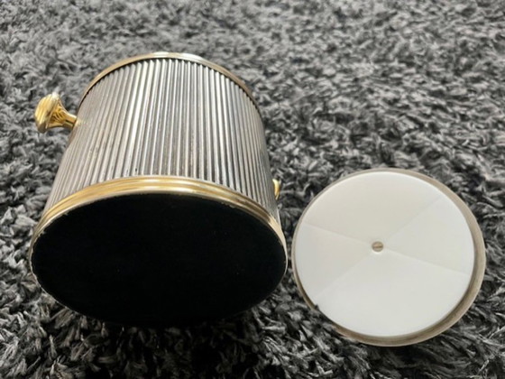 Image 1 of Secchiello per cubetti di ghiaccio/raffreddatore stile Impero, vintage.