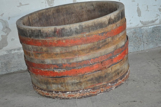 Handmade Wooden Hungarian Wine Tub, 1940s – Kitchen accessories (photo 3 of 5)
