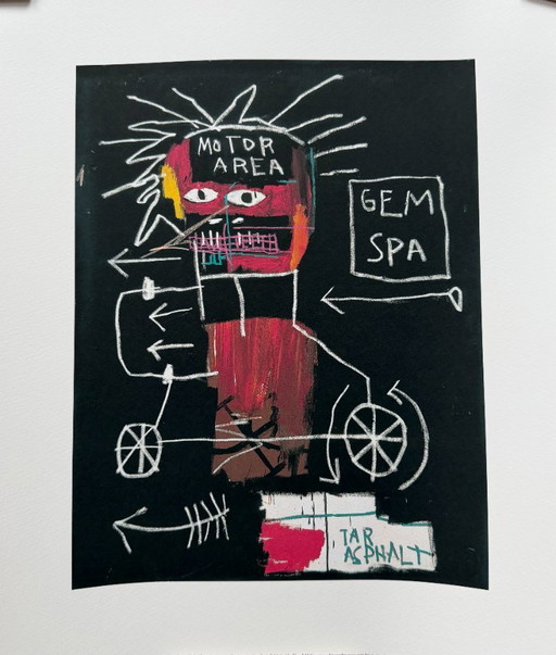 Jean Michael Basquiat (1960-1988), Untitled Gem Spa,1982, Licensed by Artestar NY, Printed in UK