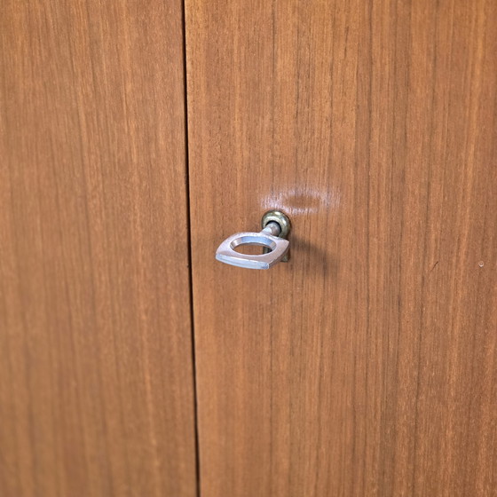 Image 1 of Vintage jaren 60 - 70 teak sideboard Duits, tv meubel