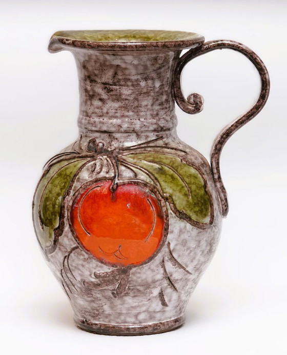 Image 1 of 2 vazen + 2 wandborden - Ruscha 