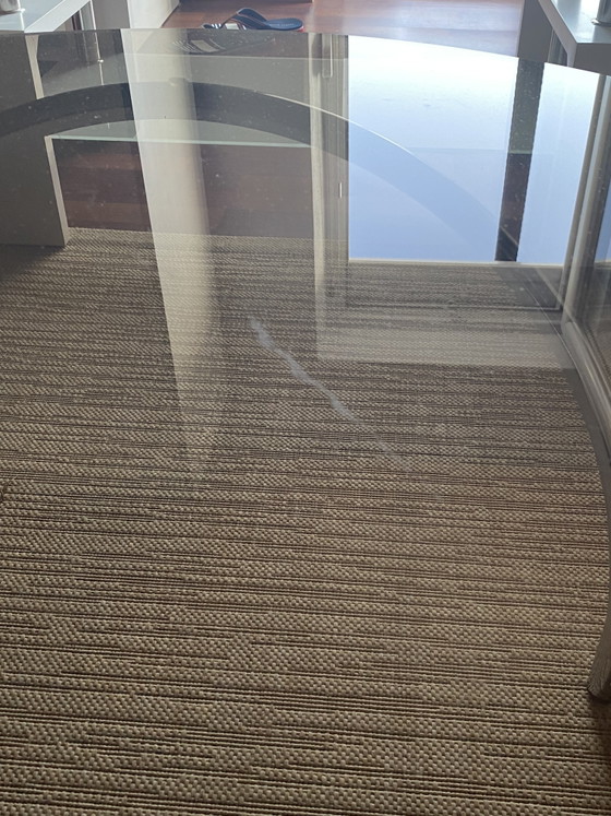 Image 1 of Gispen Couchtisch aus Rauchglas
