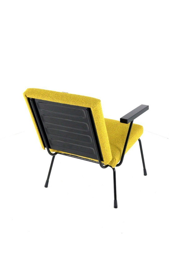 Image 1 of W.H. Fauteuil Rietveld pour Gispen, tapissé vintage