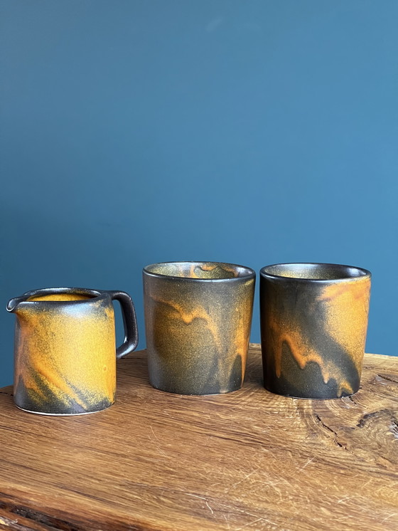 Image 1 of West-Duitsland koffiemokjes en melkkannetje