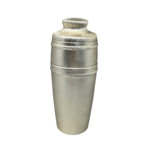 Shaker à cocktail italien moderne des années 1960 par Giovanni Alessi (FAO)