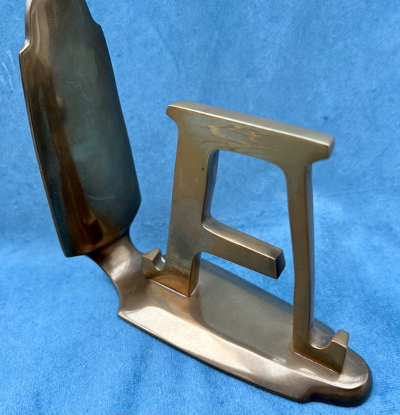 Image 1 of Large vintage collection made of solid brass - owls, cat, bookend & more