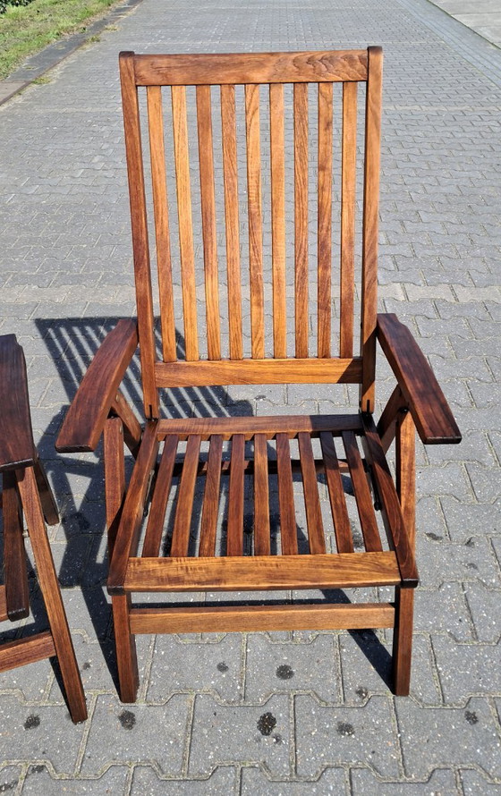 Image 1 of 4 sedie pieghevoli Gloster in teak