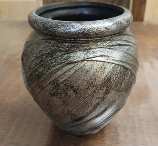 Vase Drapé Émilio Robba - Galerie Vivienne - Paris – vazen, Ceramic, Other (photo 2 of 13)
