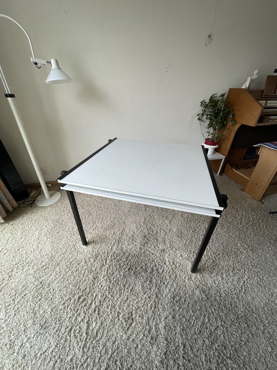 Image 1 of Original Gerrit Rietveld Extendable Table (TE 06) | Spectrum / Metz & Co