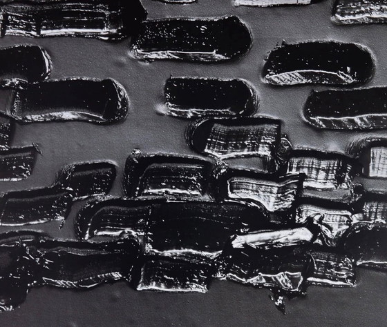 Image 1 of Pierre Soulages: Das neueste Soulages-Ausstellungsplakat MAEGHT