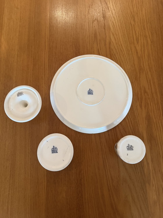 Set da fumo antico Petrus Regout completo ca. 1900-1930 – Petrus Regout & CO, Oggetti decorativi, Ceramic (photo 3 of 5)