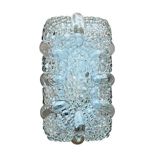 Rectangular wall/ceiling light, clear glass, vintage light fixture from the 1960s or 1970s – Wall lights (photo 8 of 8)
