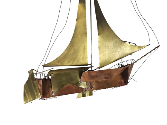 Image 1 of Design belga - Daniël Dhaeseleer - Scultura da parete di metà secolo anni '70 - Vintage