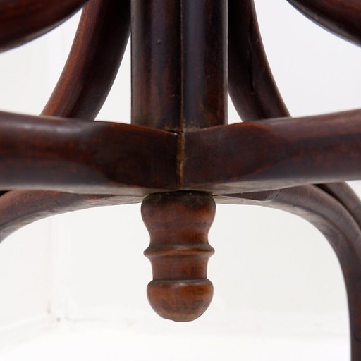 Grote kapstok van gebogen hout in de stijl van een papegaai, in de Thonet-uitvoering – begin 20e eeuw