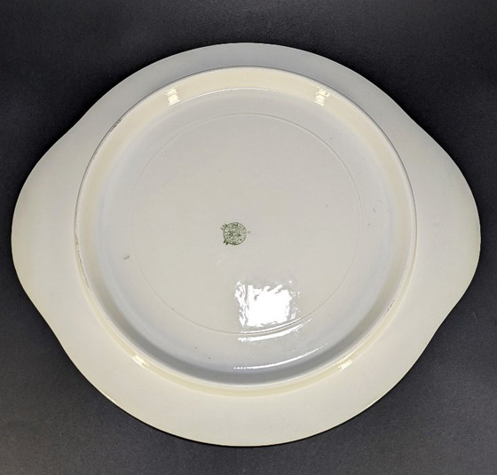 Dienblad uit de jaren 60 met bladeren en citroenen (Boch Frères) – Tafelaccessoires, Ceramic (photo 7 of 7)