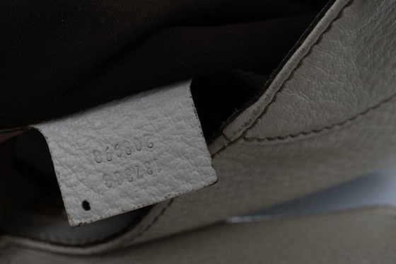 Image 1 of Gucci Hasler Horsebit Schultertasche in Weiß