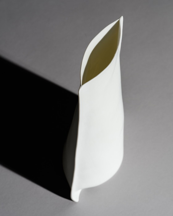 Image 1 of Johan van Loon x Rosenthal Studio-Line Matte Paper Bisque Porcelain Vase Duo