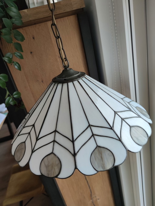 Lámpara colgante estilo Tiffany de los años 60/70
