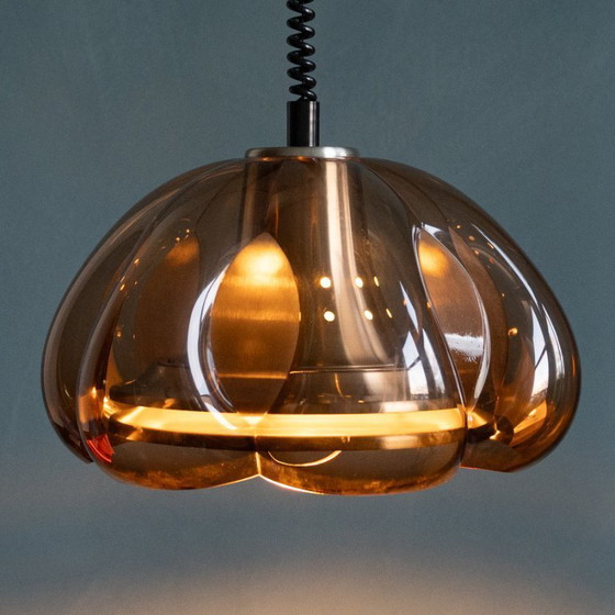 Image 1 of Vintage Herda Flower Space Age Hanglamp