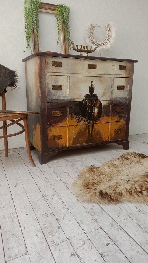 Wooden Chest of Drawers Sparta – ladekasten (photo 2 of 6)