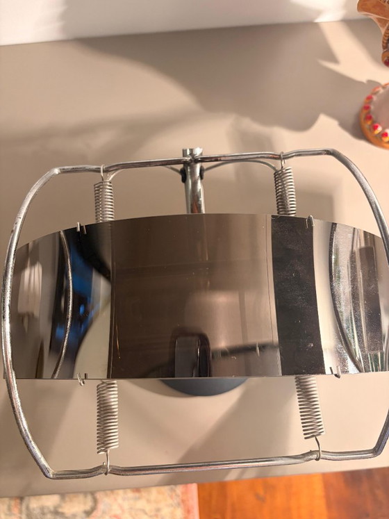 Pair of Artemide Sidecar Warrior Wall lights, Vintage design, Perfect condition, Glass, Silver (photo 6 of 14)