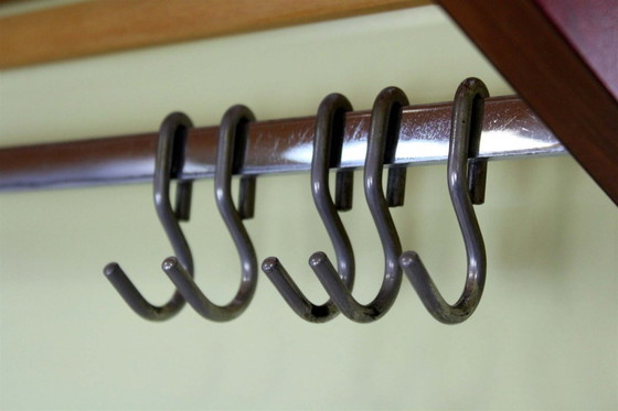 Image 1 of Vintage Geometric Coat Rack from Drevokov Blatna, 1970s