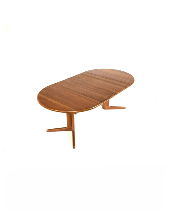 Image 1 of Vintage extendable Danish dining table, Glostrup Møbelfabrik '70