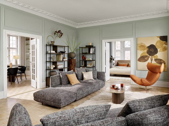 BoConcept SALAMANCA Ecksofa, drei Elemente – Metall, Stoff (photo 6 of 7)