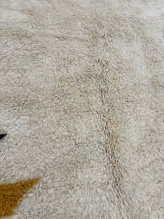 Image 1 of Authentiek Mrirt Marokkaans Berber Wollen Vloerkleed 210x285