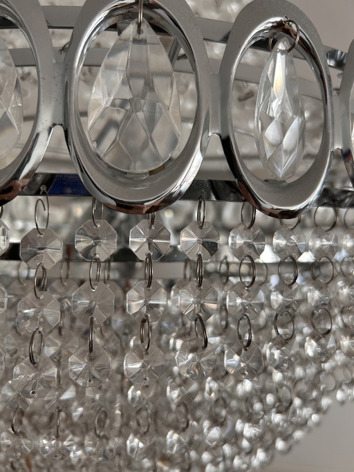 Chandelier with crystals