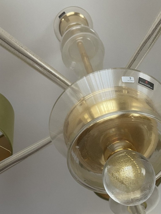 Image 1 of Lámpara de araña de cristal Barovier & Toso Saint Germain de 5 luces