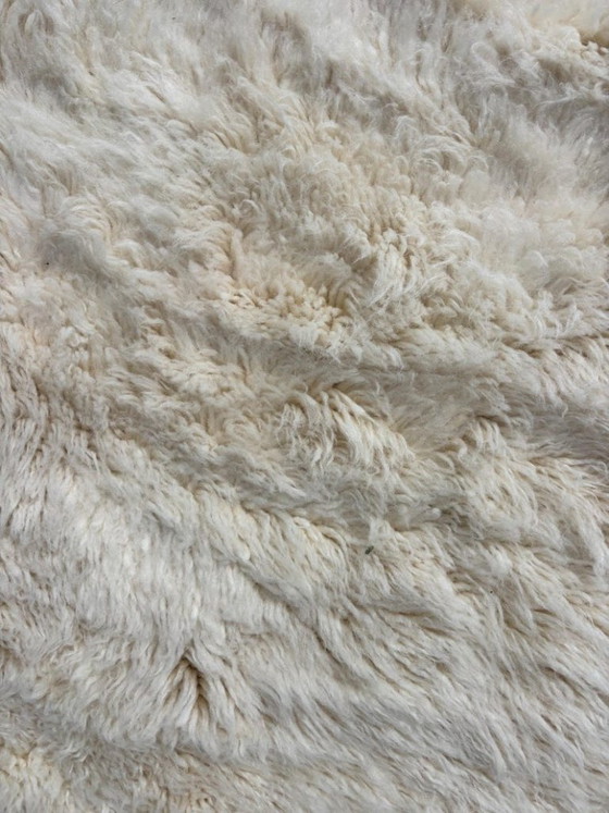 Image 1 of Beni Ourain-Teppich, authentischer marokkanischer Teppich 3 x 2 cm